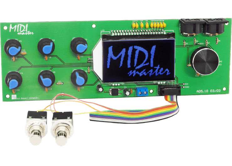 Sterownik MIDI - midiMaster